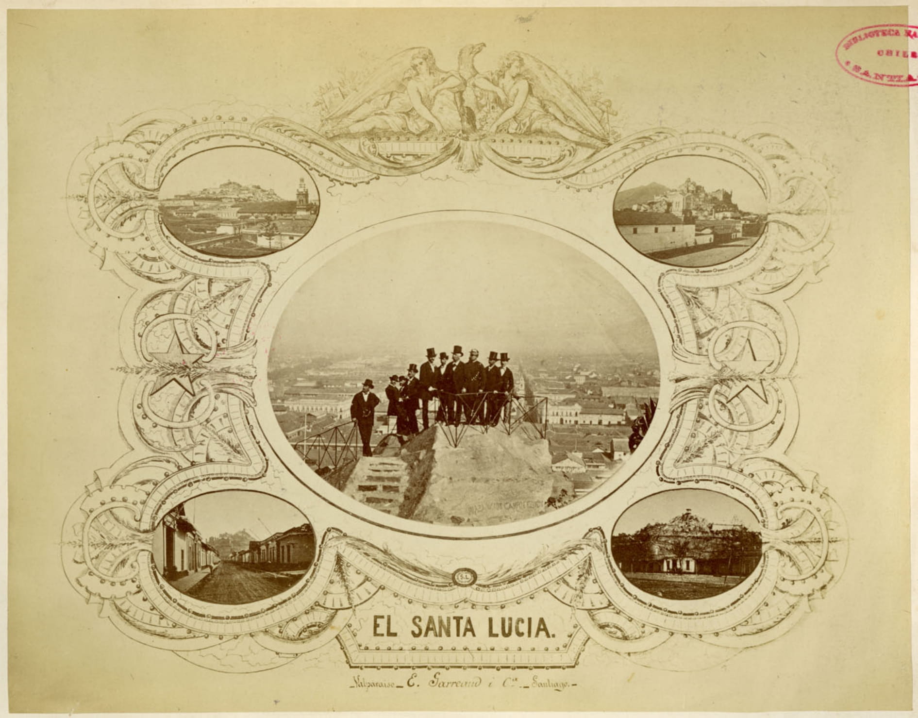 Álbum del Santa Lucía | Museo Nacional Benjamín Vicuña Mackenna