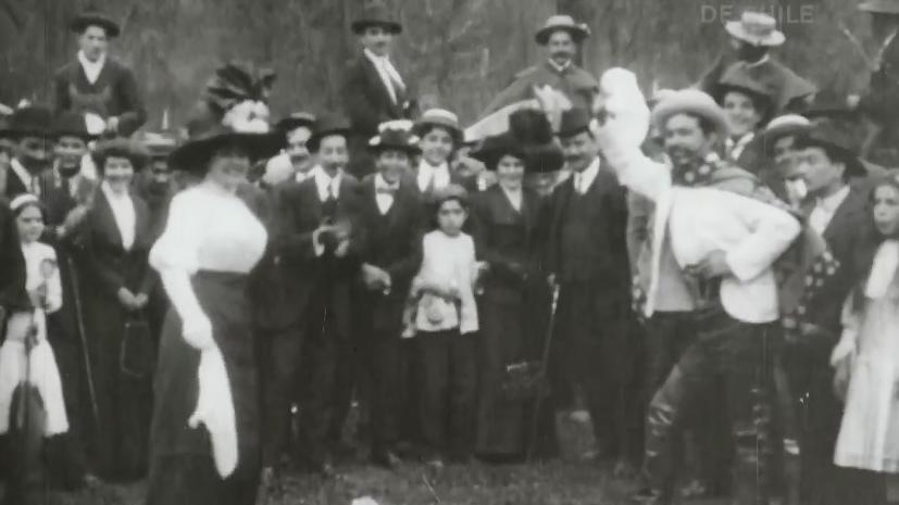 Festejos en el parque Cousiño