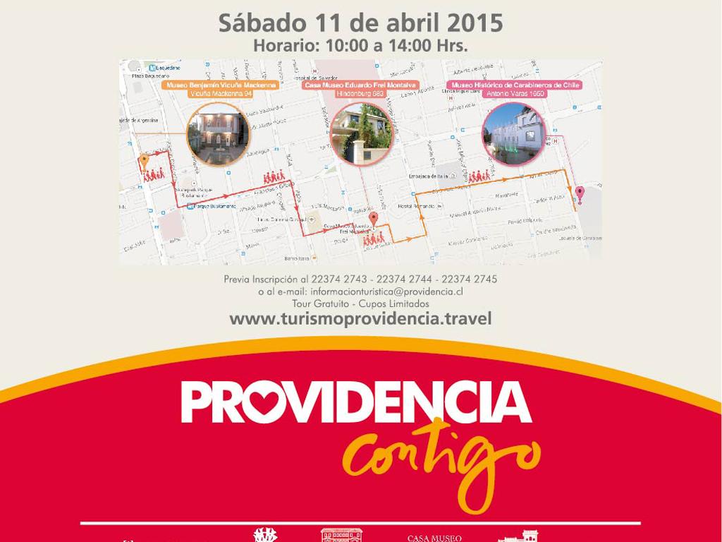 Caminata patrimonial en Providencia
