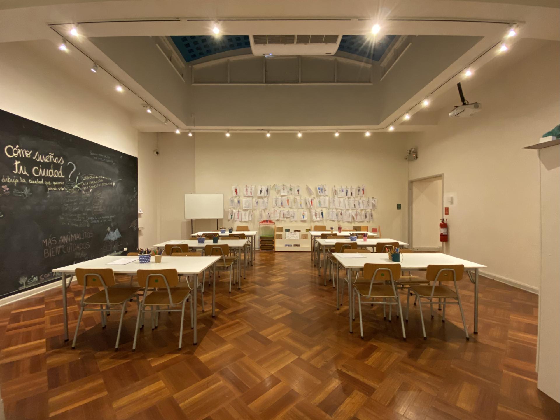 Sala Taller 1 del Museo Vicuña Mackenna