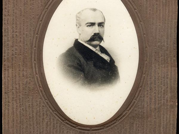 Fotografía de Benjamín Vicuña Mackenna en 1865