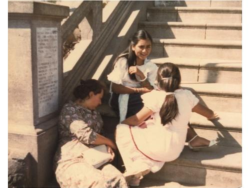 Alicia Obregón Infante, Katherina Peñafiel y Susana Peñafiel Obregón