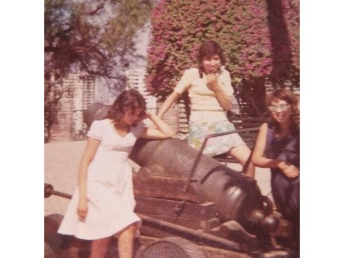 Ema Andrade, Magaly Cañas y Carmen Vejar