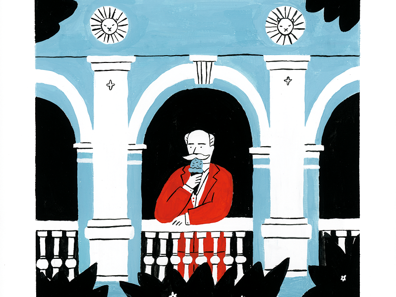 "El séptimo día Benjamín descansó y contempló su obra" / Milo Hachim
