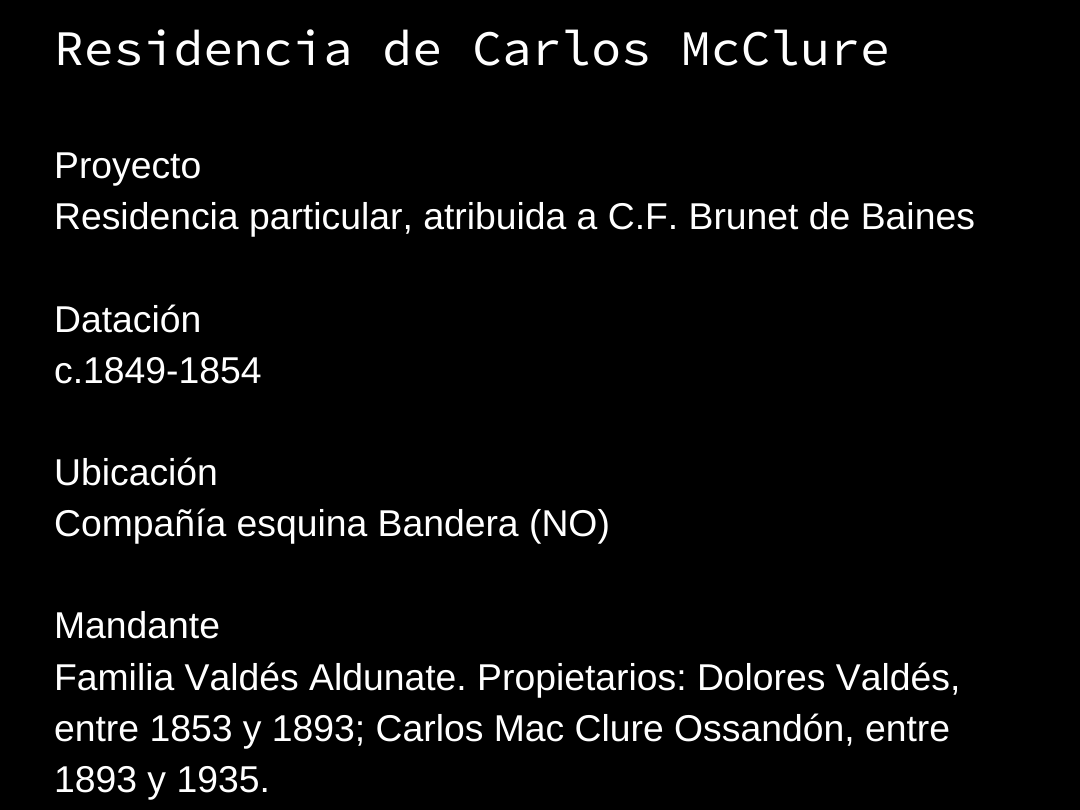 Residencia de Carlos McClure