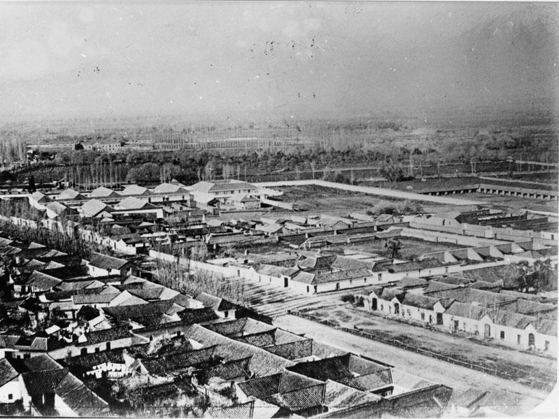 Vista panorámica de Santiago