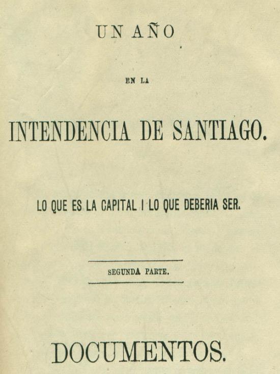 Un año en la Intendencia de Santiago