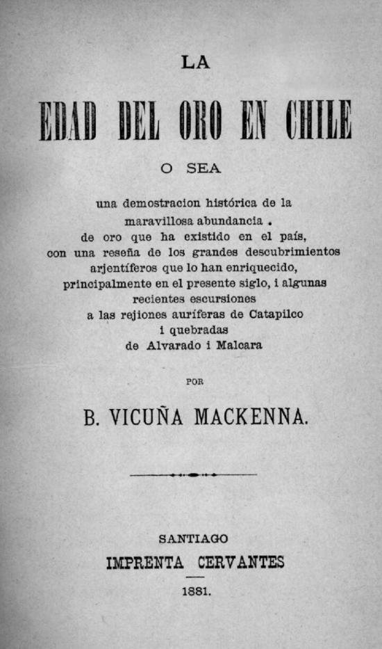 La edad del oro en Chile