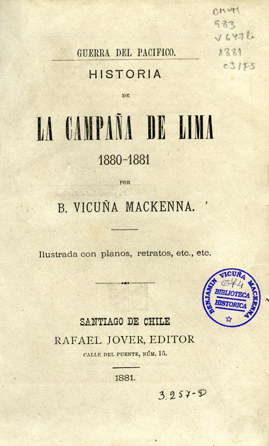 Historia de la Campaña de Lima