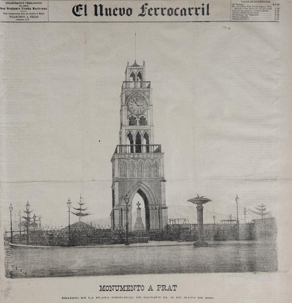 Proyecto de monumento a Arturo Prat en Iquique