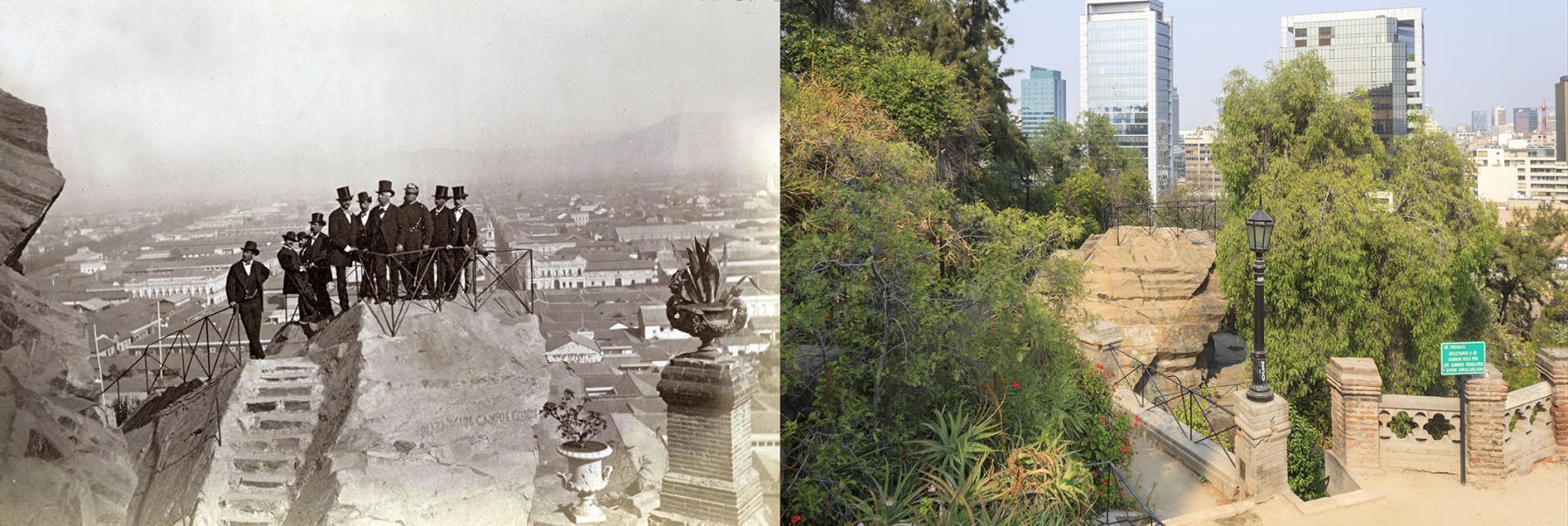 La denominada "roca Tarpeya" del cerro Santa Lucia en los siglos XIX y XXI La denominada "roca Tarpeya" del cerro Santa Lucia en los siglos XIX y XXI