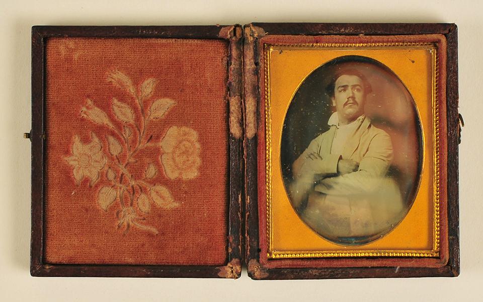 Daguerrotipo de Benjamín Vicuña Mackenna, 1852