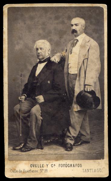 Benjamín Vicuña Mackenna y Pedro Félix Vicuña Benjamín Vicuña Mackenna y Pedro Félix Vicuña