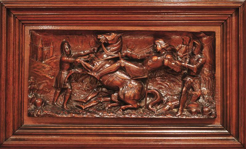 Aparador de Vicuña Mackenna (detalle)