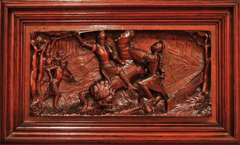 Aparador de Vicuña Mackenna (detalle)