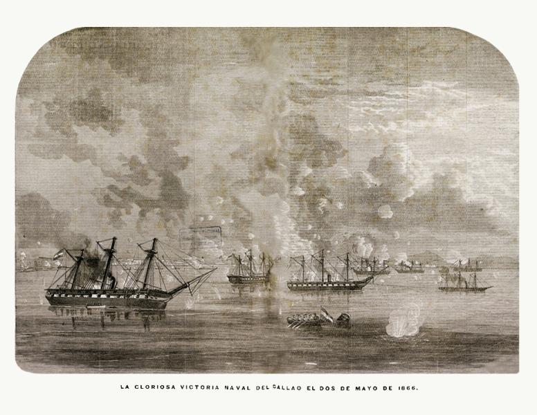 «La gloriosa victoria naval del Callao el dos de mayo de 1866»
